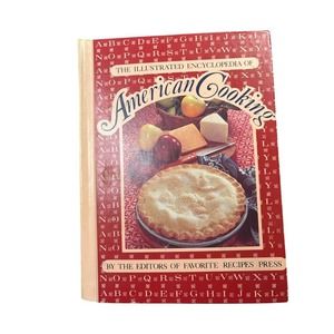 VTG Illustrated Encyclopedia‎ of American Cooking Vintage Cookbook Recipes